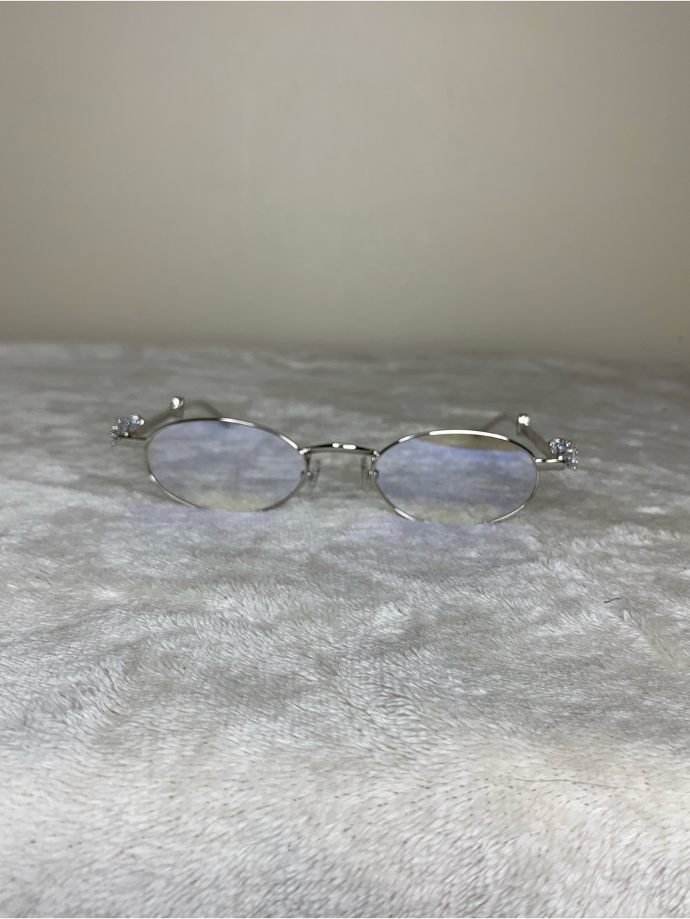 Mint Gentle Monster Sunglasses D’Heygere - Pierced 02 Silver Frame Clear Lenses